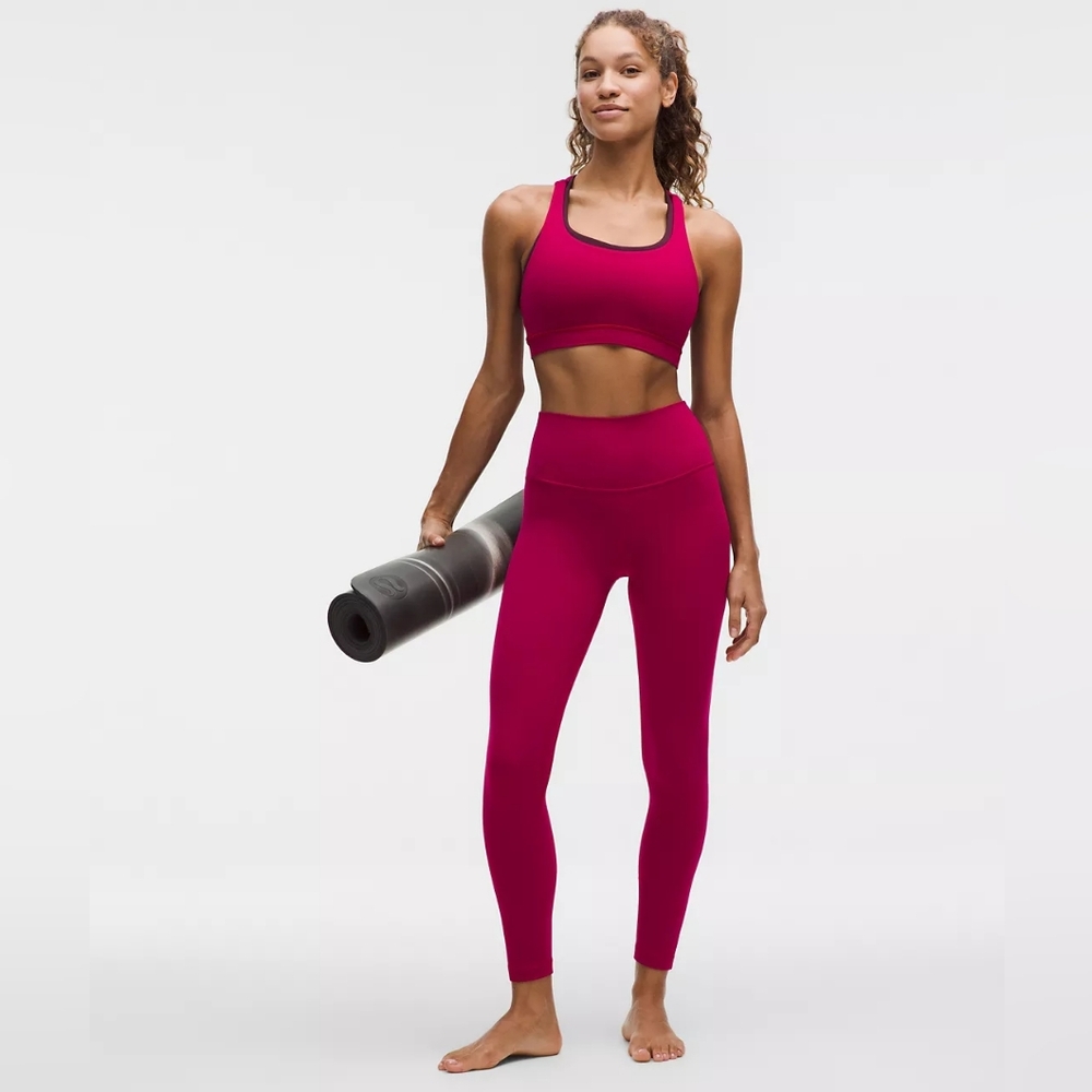 Lululemon Align Pants Ruby Red 25" Inseam